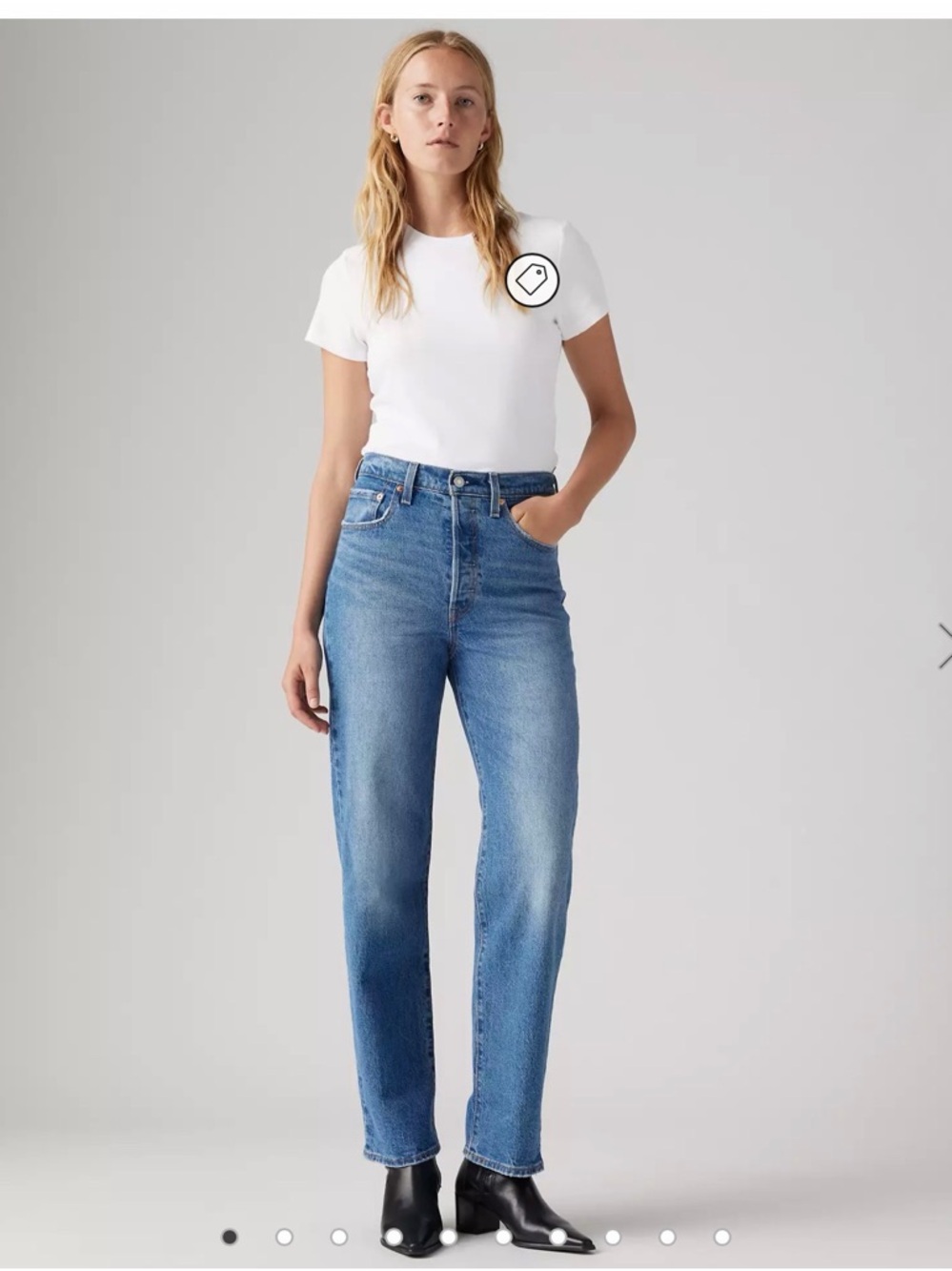 Levi’s Ribcage Premium Straight Ankle Jean